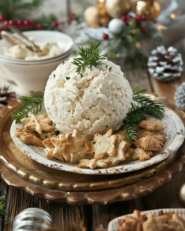 Classic Holiday Cheese Ball