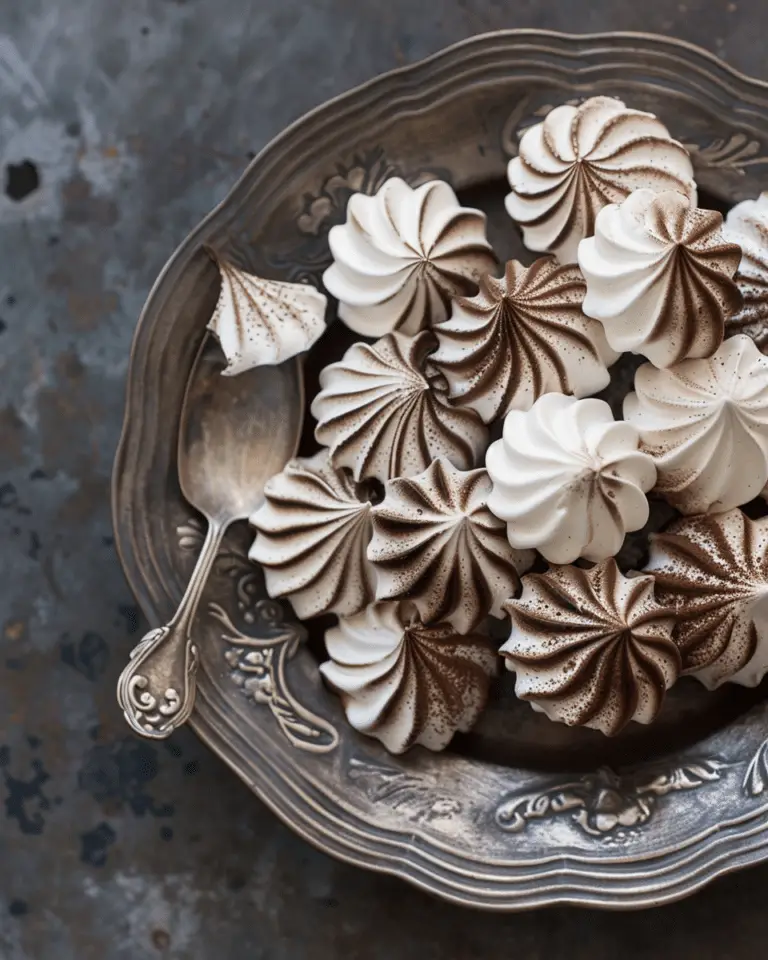 Chocolate Meringue Cookies