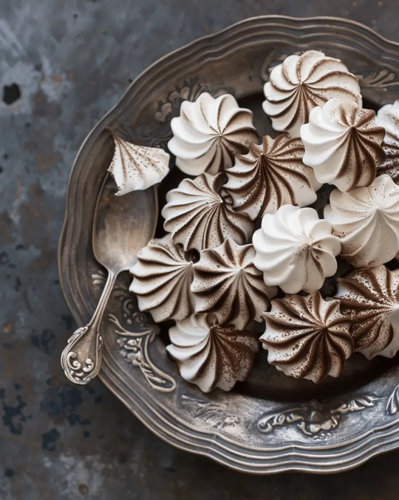 Chocolate Meringue Cookies