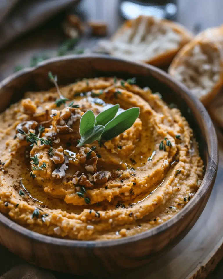Savory Pumpkin Hummus