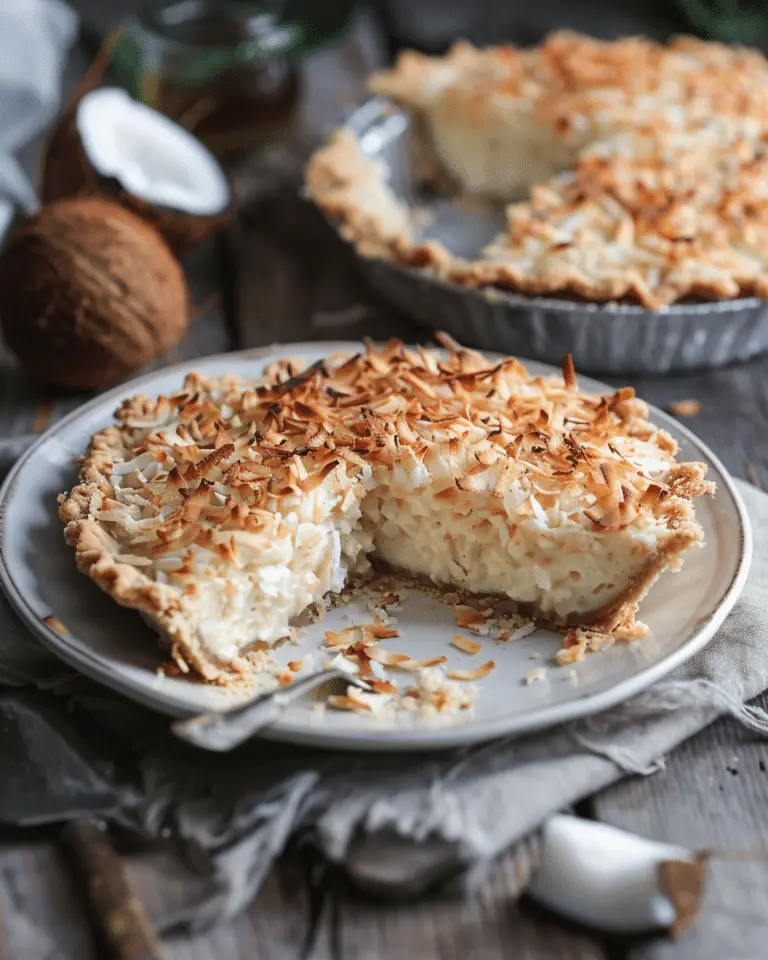 Vegan Coconut Pie