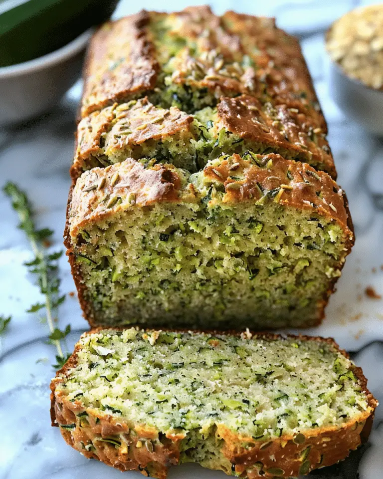 Greek Yogurt Zucchini Bread