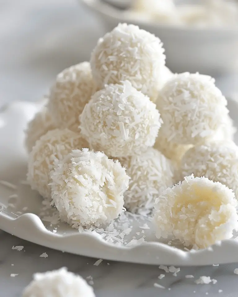 Sweetened Condensed Milk Snowballs