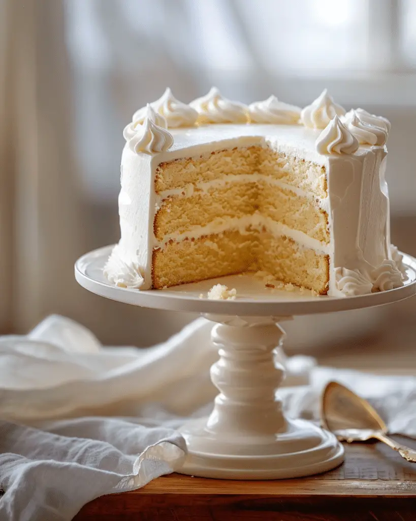 Perfect Vanilla Cake