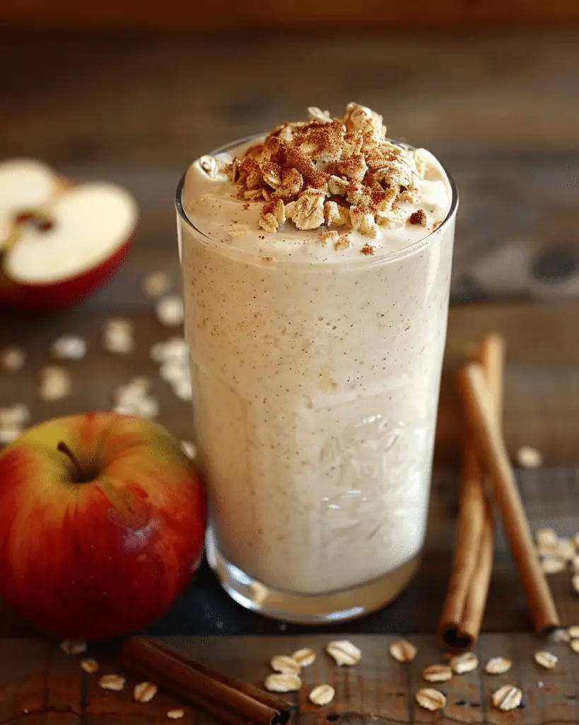Apple Cinnamon Oat Smoothie