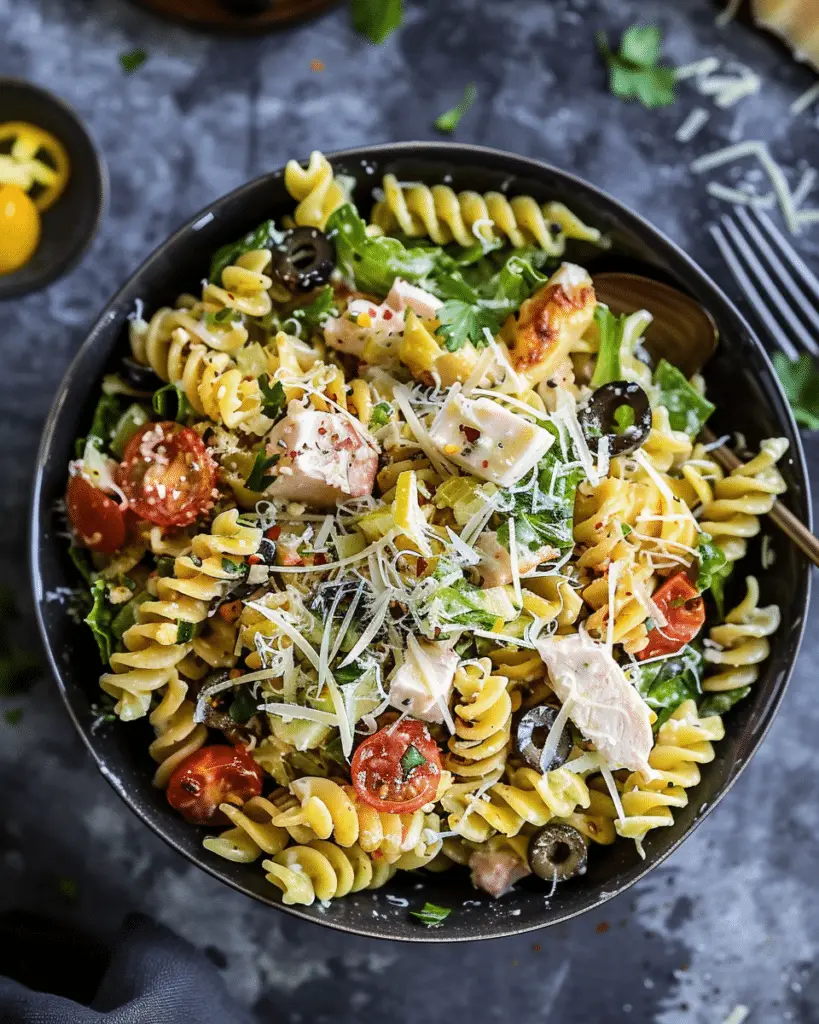 Caesar Pasta Salad