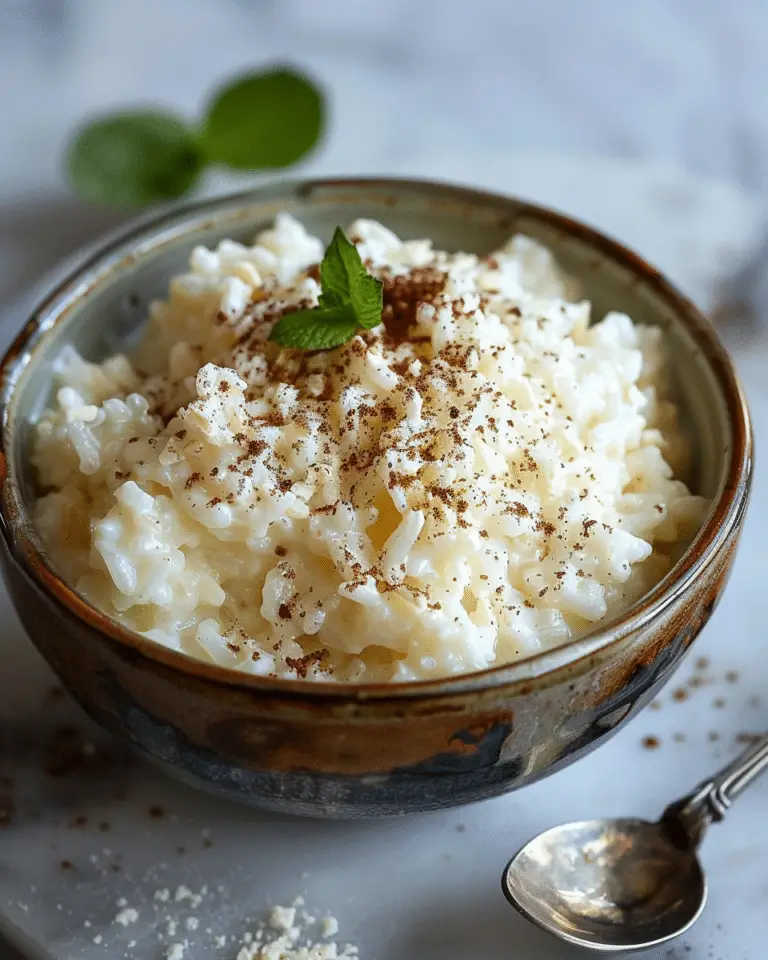 Rice Pudding