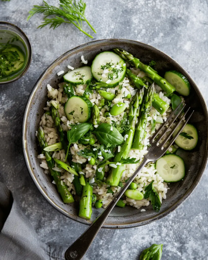Asparagus and Brown Rice Salad