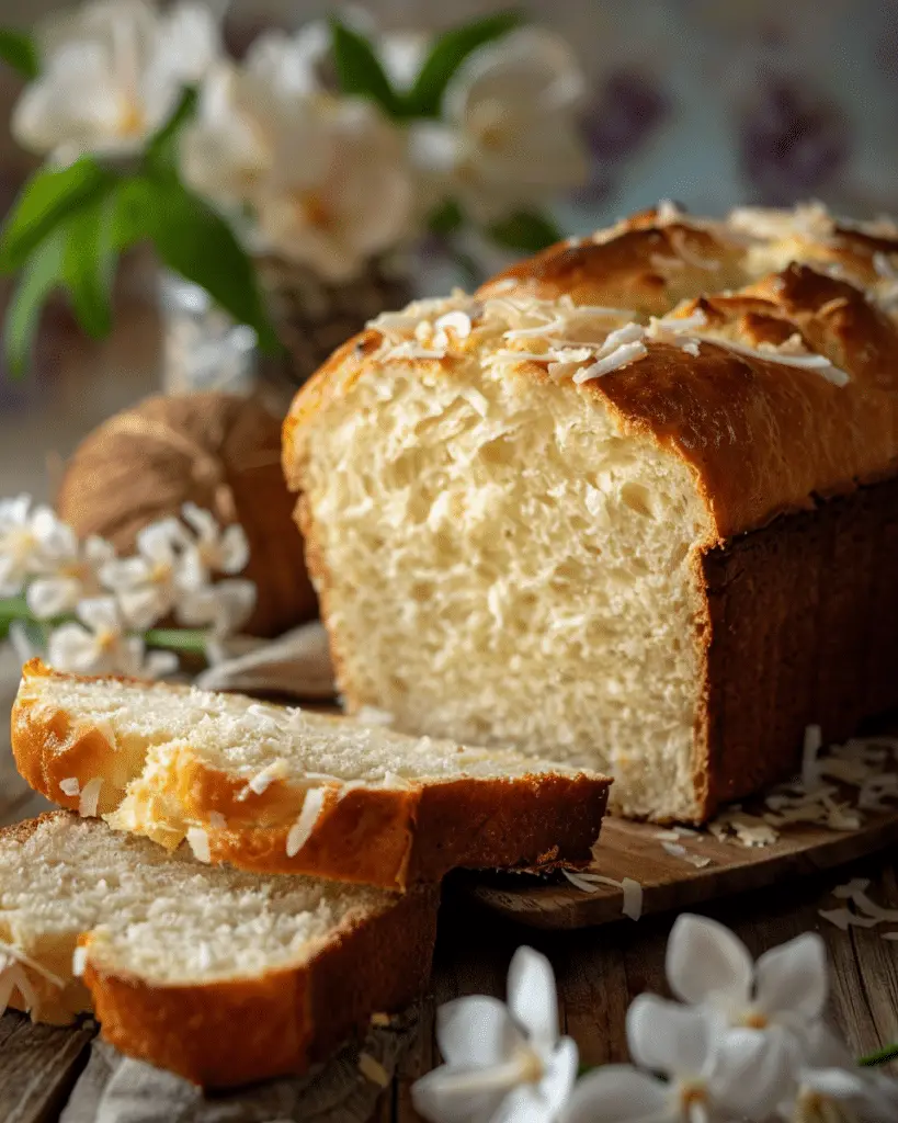 Trinidad Coconut Sweet Bread