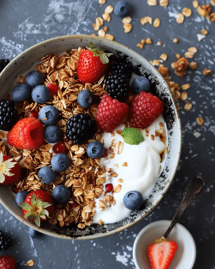 Muesli Homemade Breakfast Recipe