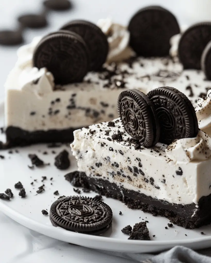 No Bake Oreo Cheesecake