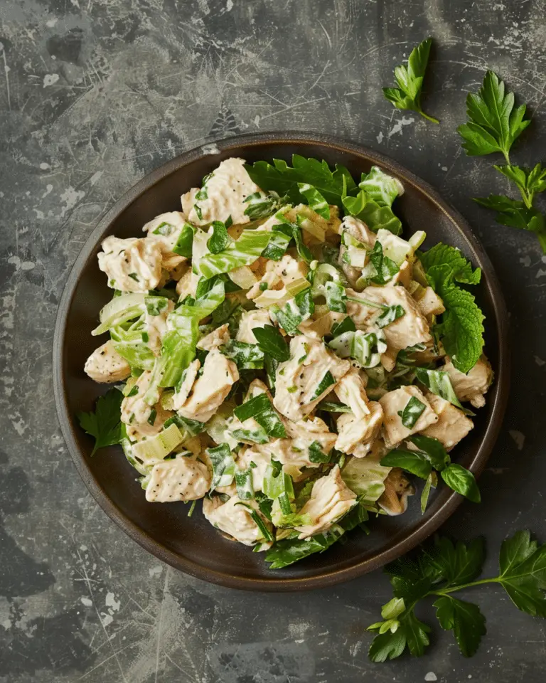 4‑Ingredient Chicken Salad