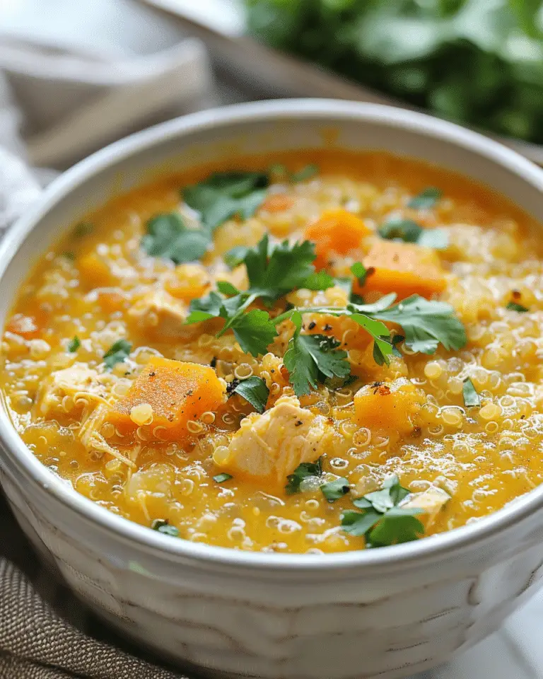 Chicken Pumpkin Quinoa Chowder