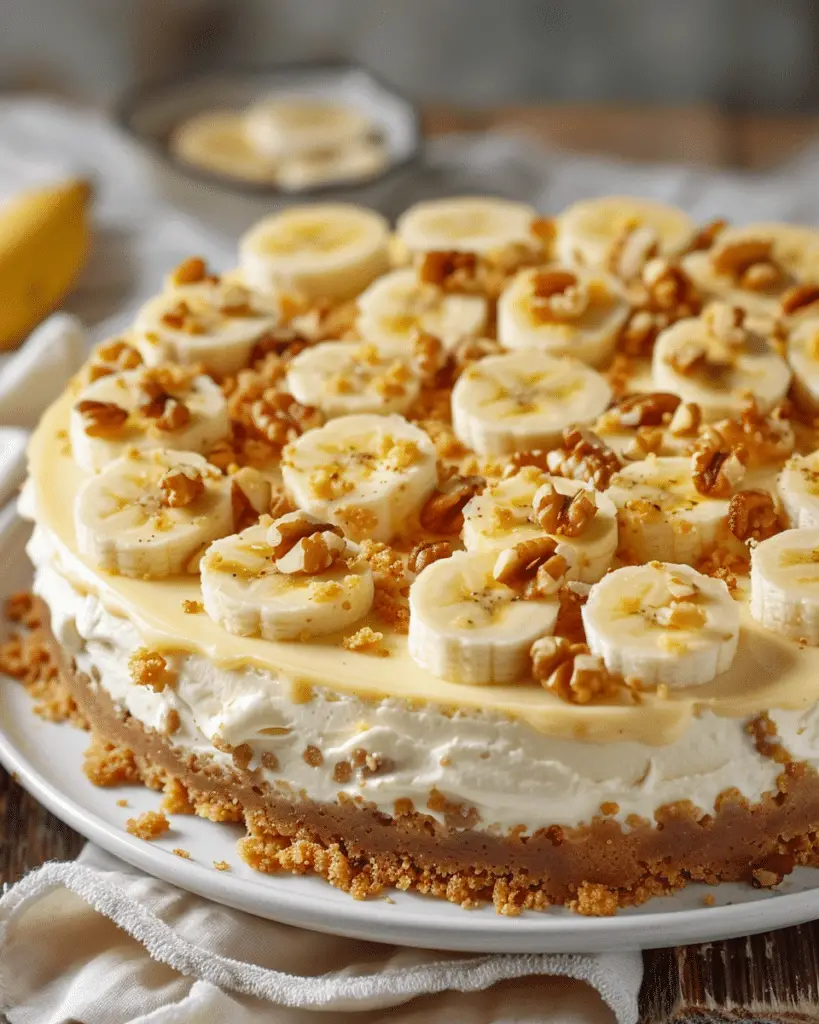 Easy Banana Pudding Cheesecake Recipe