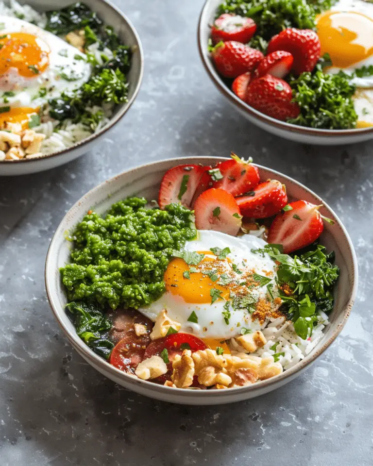 Meal Prep Breakfast Bowls