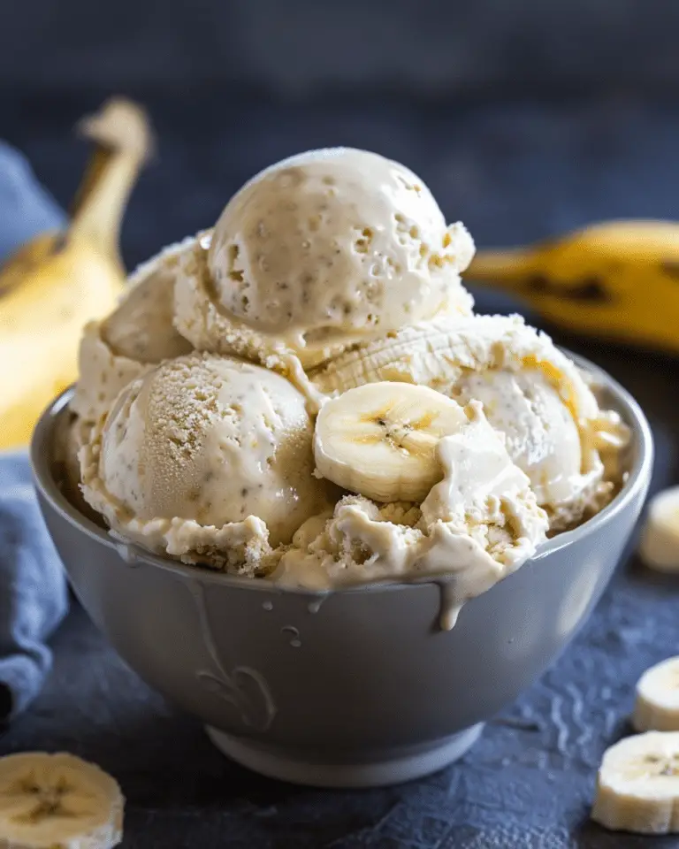 Healthy Ninja Creami Banana Ice Cream (Low‑Carb)