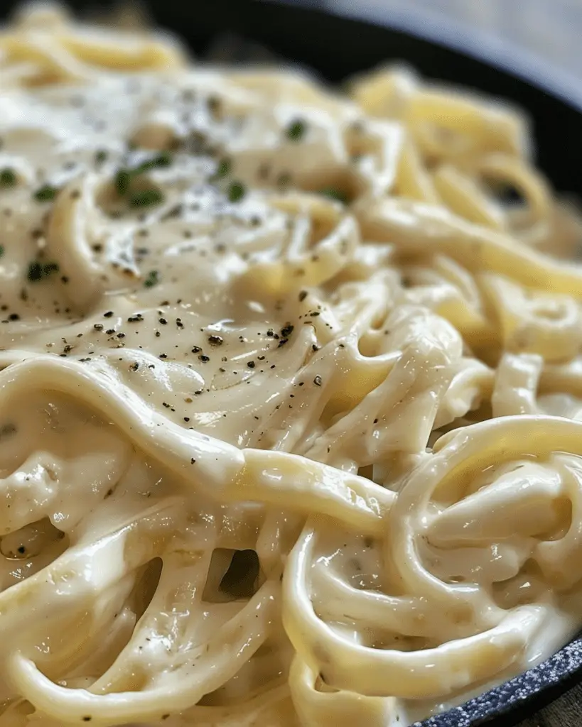 Homemade Alfredo Sauce Recipe