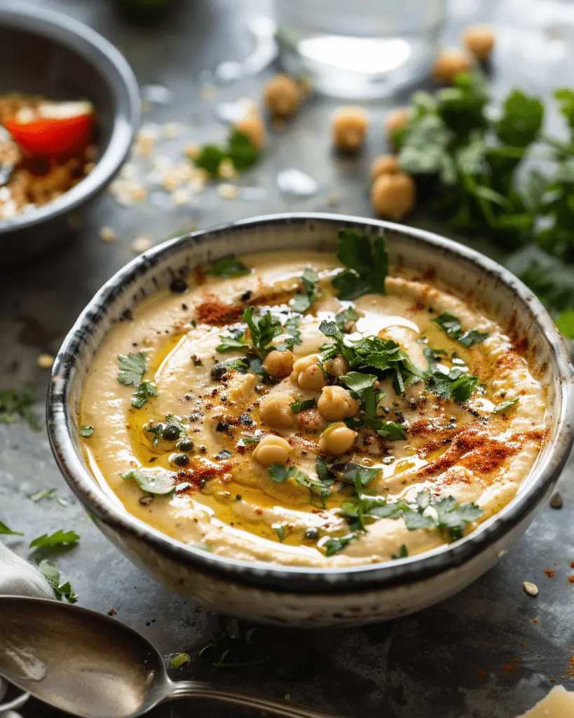 Hummus Soup Recipe