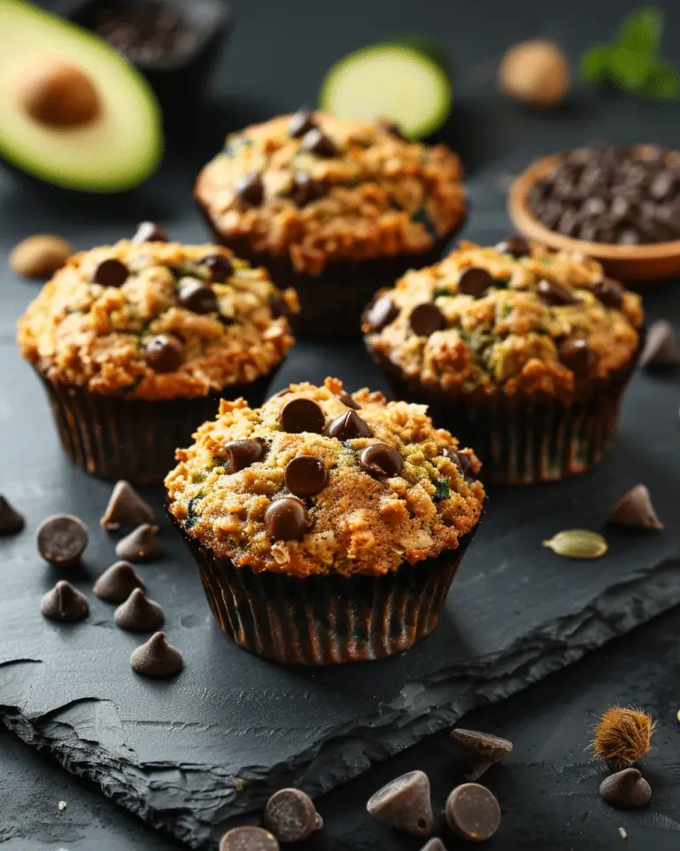 Chocolate Chip Zucchini Muffins