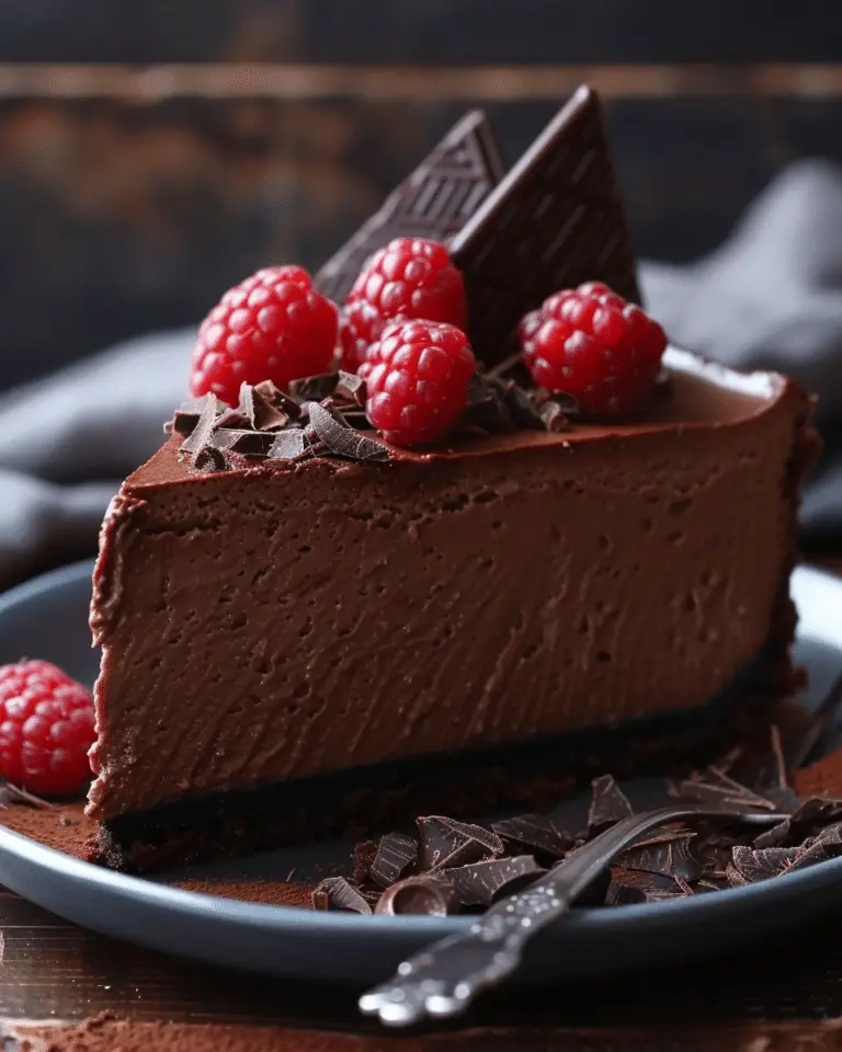 Chocolate Avocado Pie