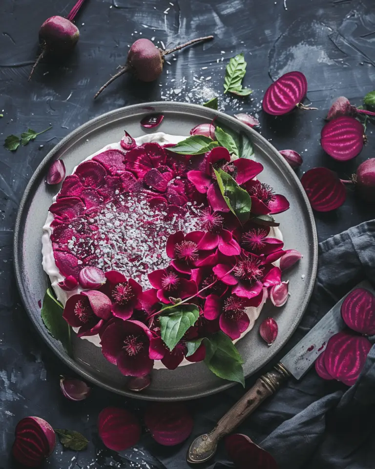 Sweet and Creamy Beets