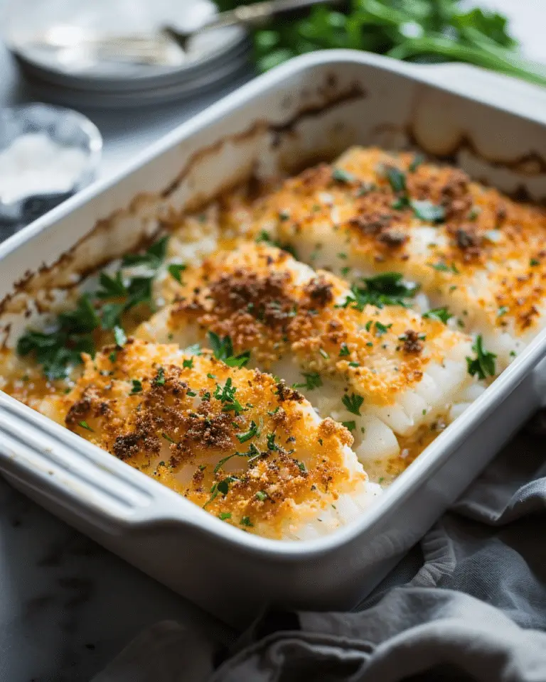 Easy Baked Cod