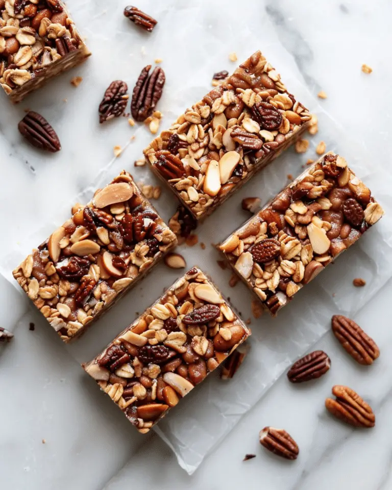 3‑Ingredient Cereal Bars