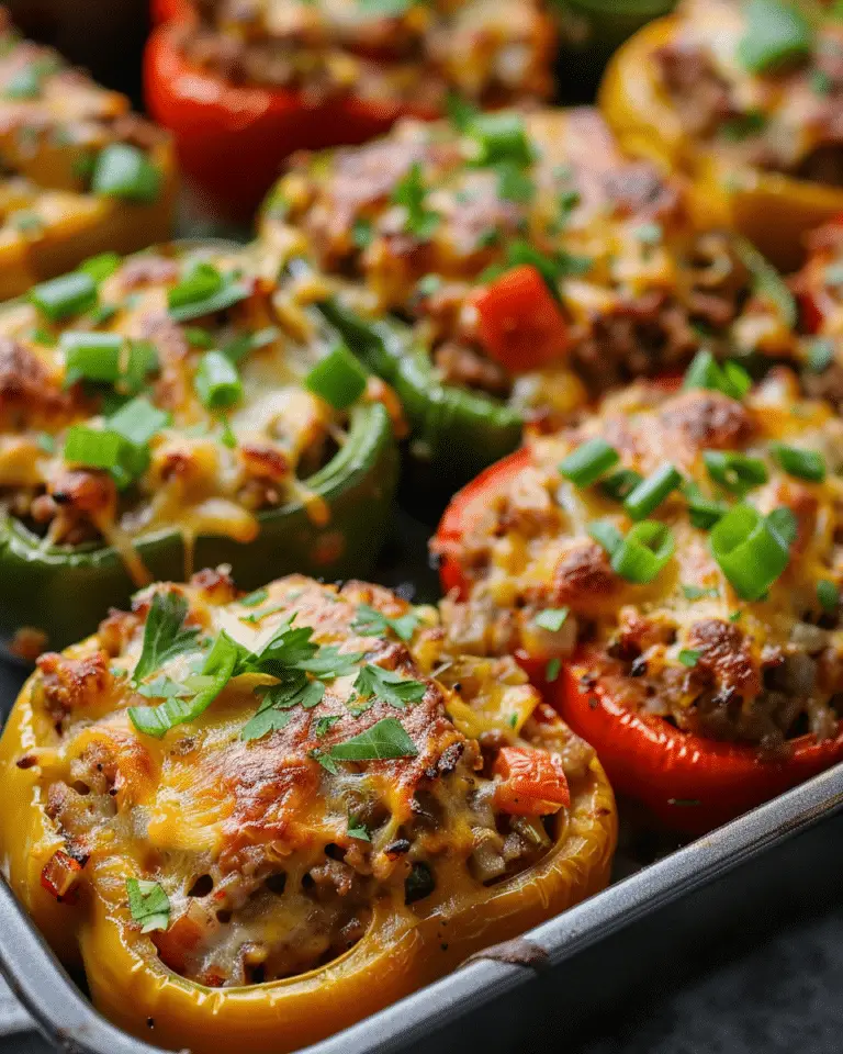 Stuffed Bell Pepper Casserole