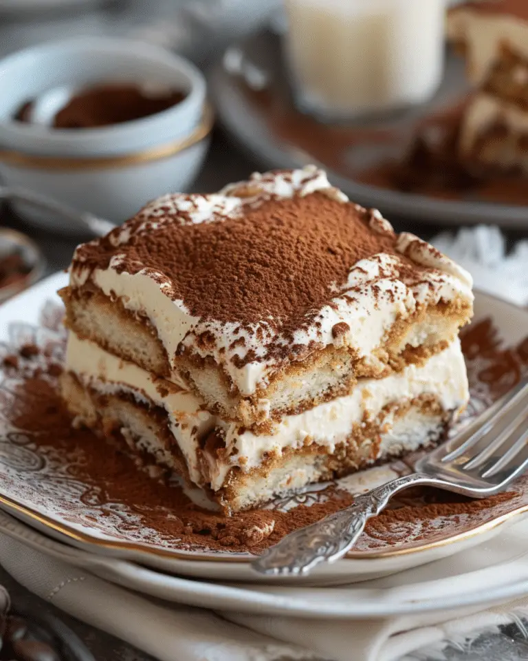 Authentic Italian Tiramisu Recipe