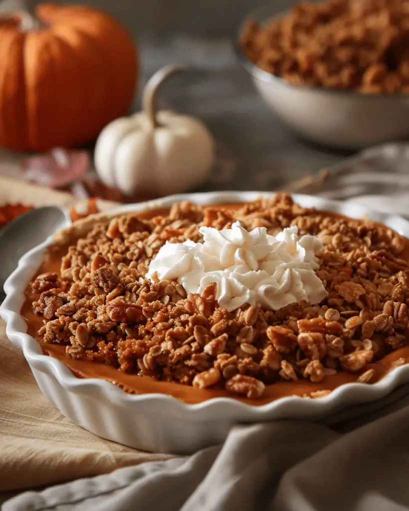 Pumpkin Pie Crisp Recipe