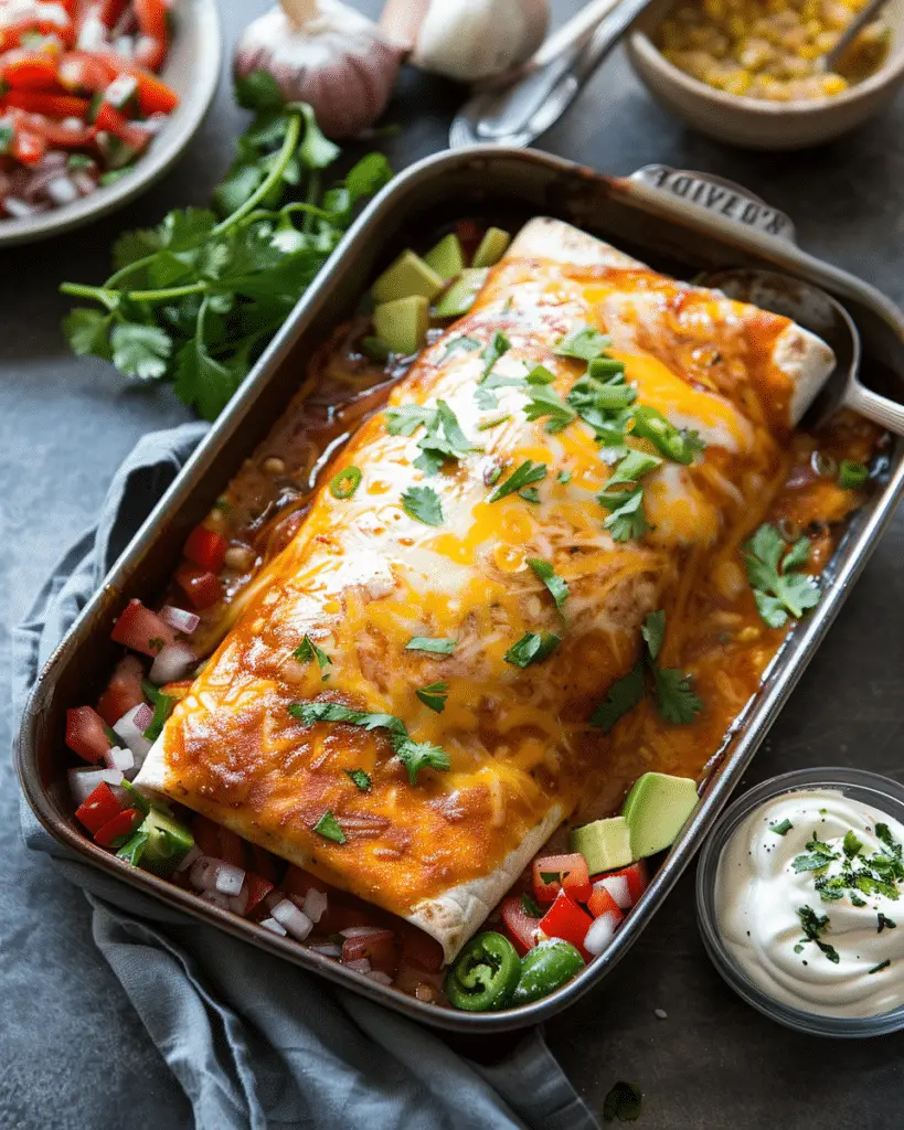 Saucy Wet Burritos