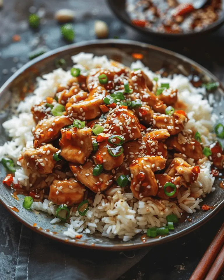 Best  Honey Garlic Chicken Stir Fry