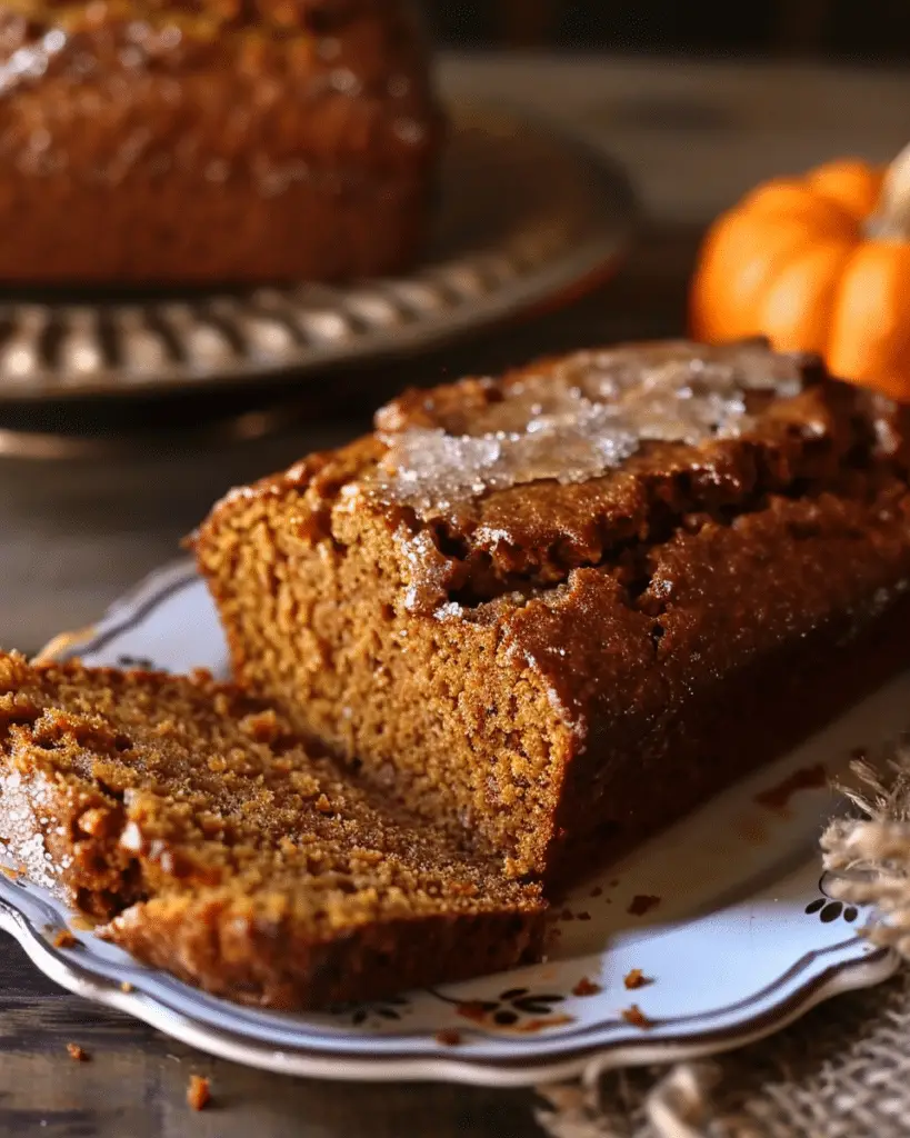 Butterscotch Pudding Browned Butter Pumpkin Bread