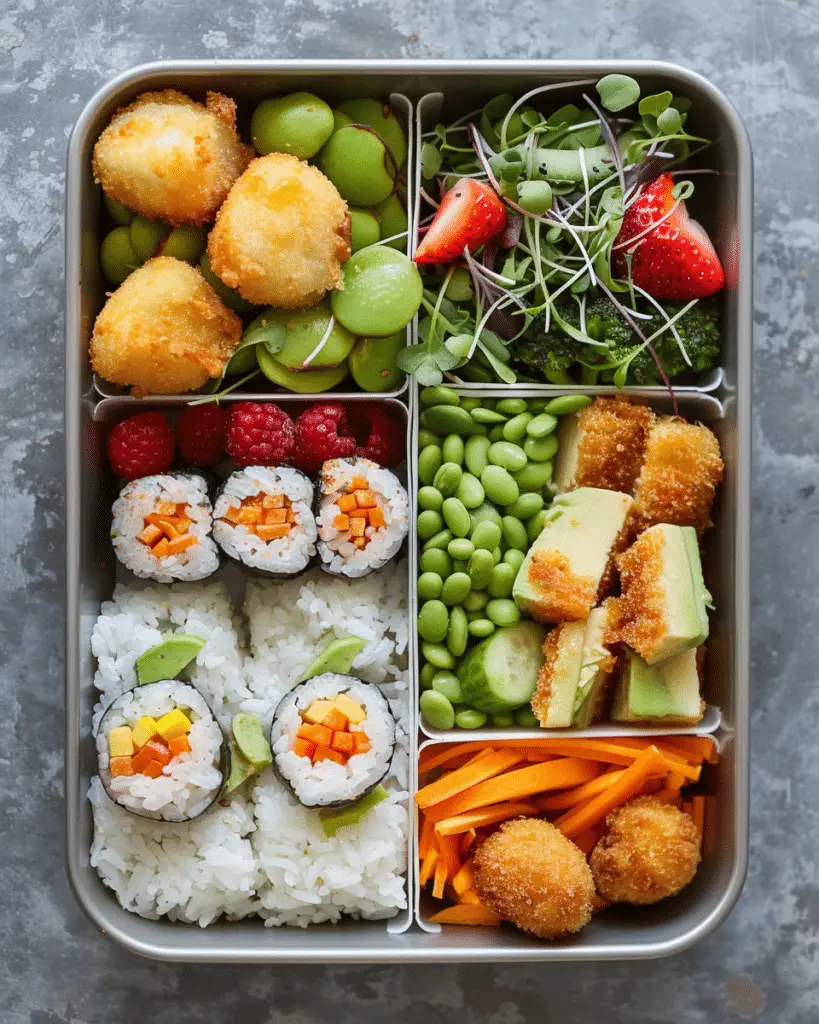 Easy Vegan Back to School Bento Boxes