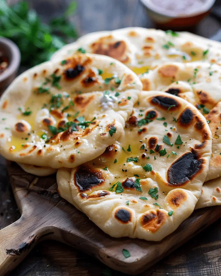 Simple 2‑Ingredient Greek Yogurt Naan
