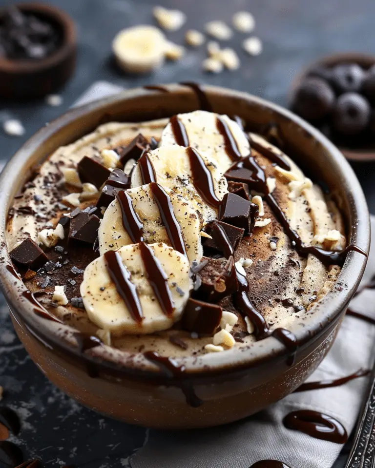 Baked Protein Pancake Bowls (No Banana Needed!)