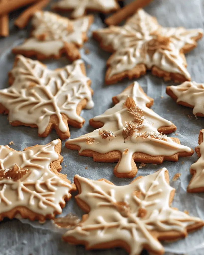 Maple Cookies with Maple Icing