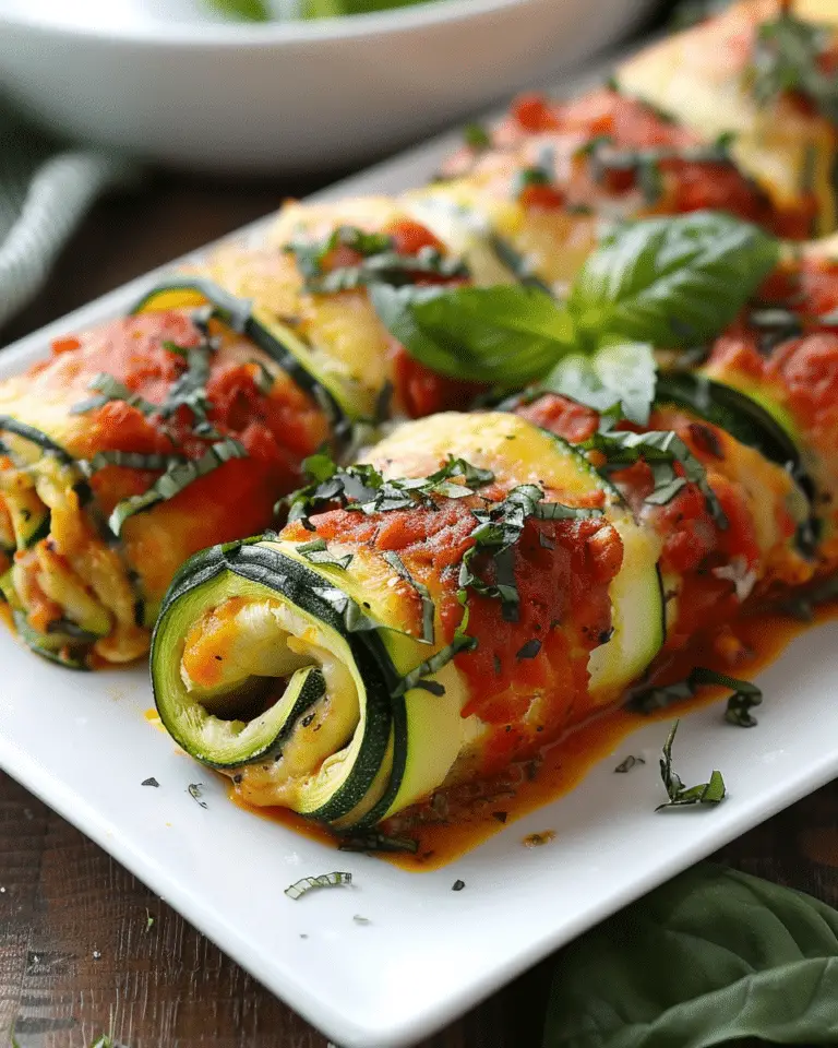 Vegan Zucchini Rollatini