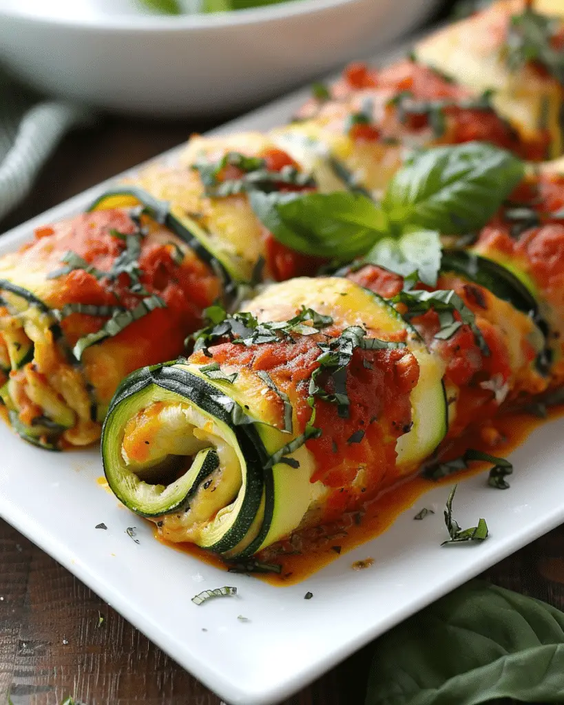 Vegan Zucchini Rollatini