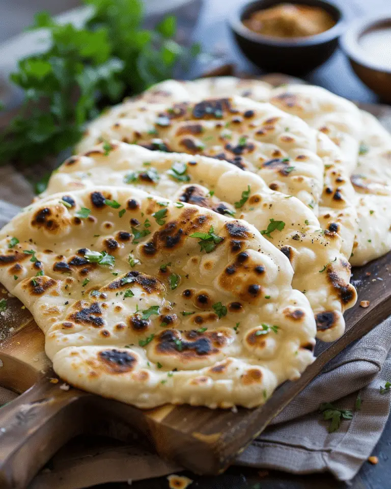 Best  Simple 2‑Ingredient Greek Yogurt Naan