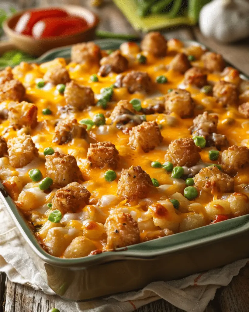Big Mac Tater Tot Casserole