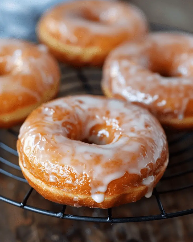 Best  Glazed Donuts with Milk Bread Dough