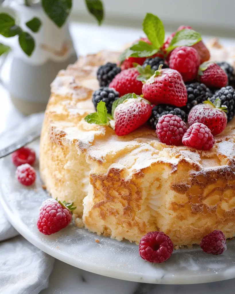 Yogurt Cloud Cake: A Light and Fluffy Dessert