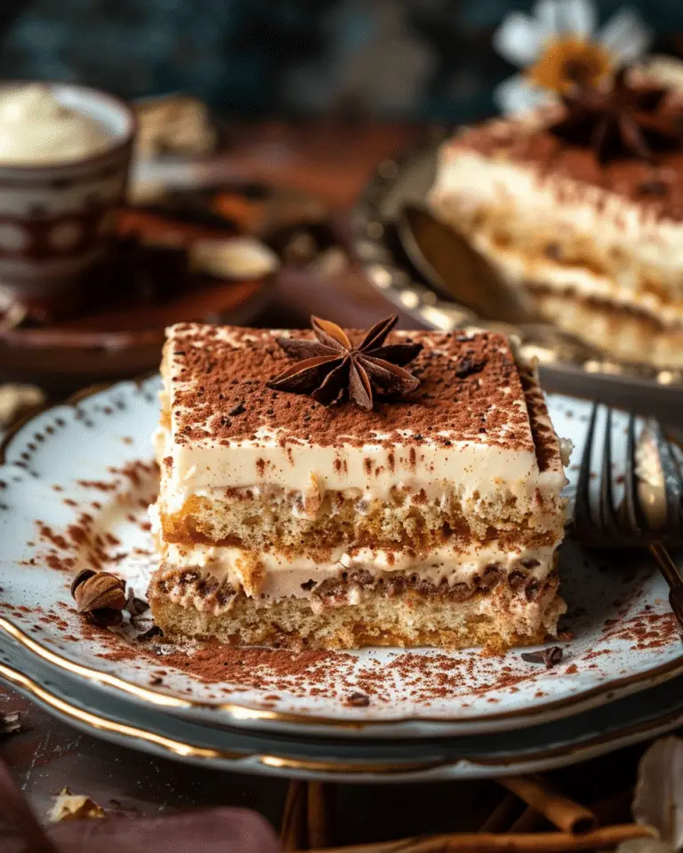 Easy Masala Chai Tiramisu