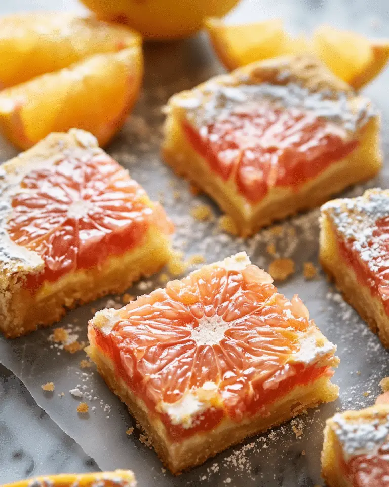 Ultimate Luscious Grapefruit Bars