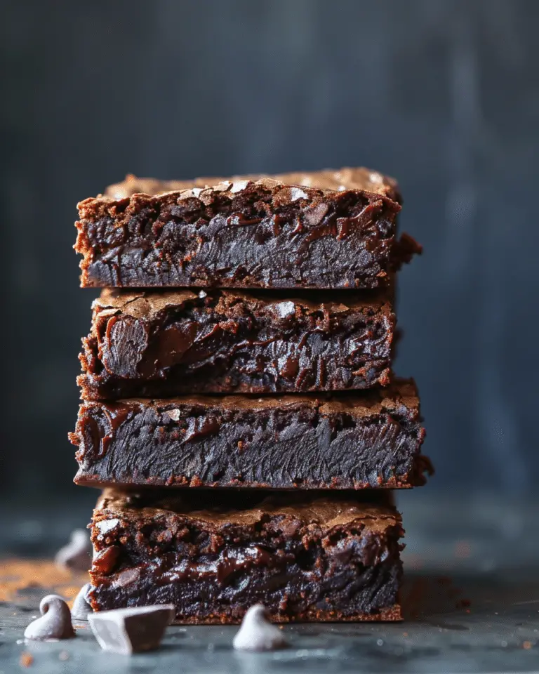 Greek Yogurt Chocolate Brownies