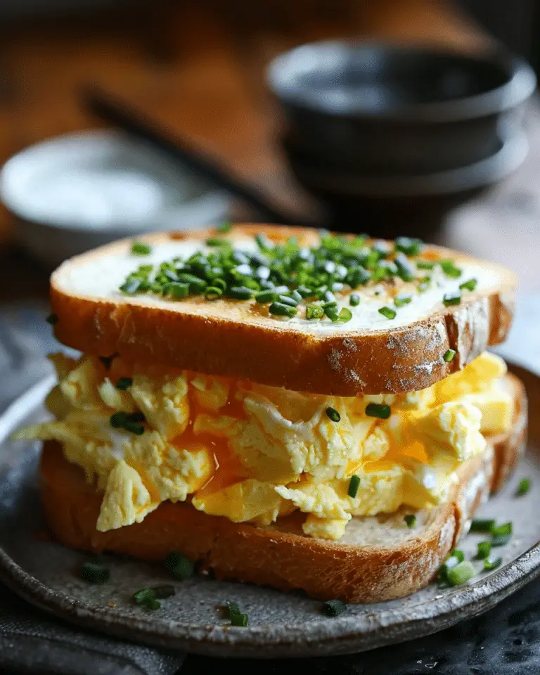 Best Japanese Egg Sandwich