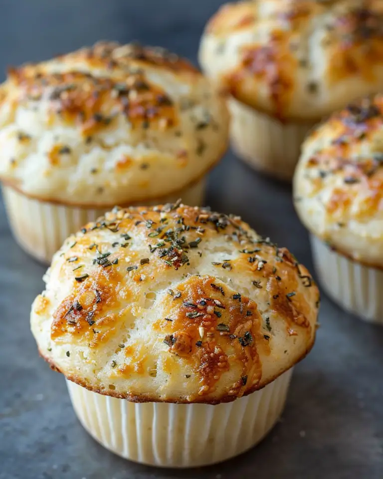 Garlic Focaccia Muffins: A Delicious Twist on Traditional Focaccia