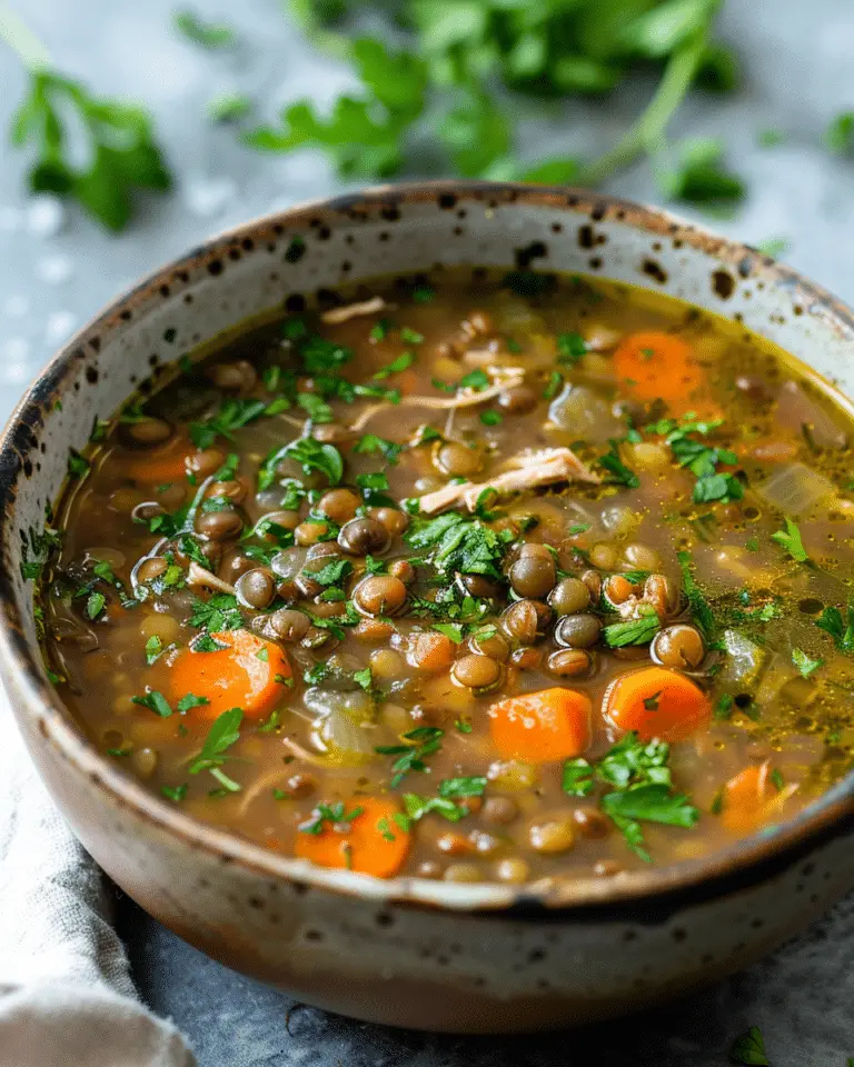 Cozy Instant Pot Turkey Lentil Soup