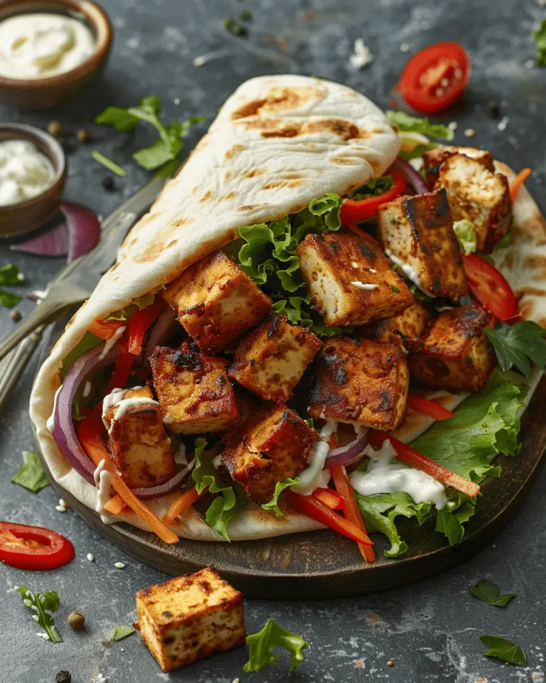 Crispy Tofu Shawarma